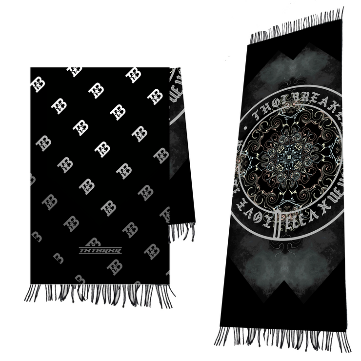 Mandala pashmina scarf