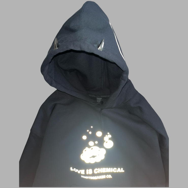 Chemical Nights reflective hoodie