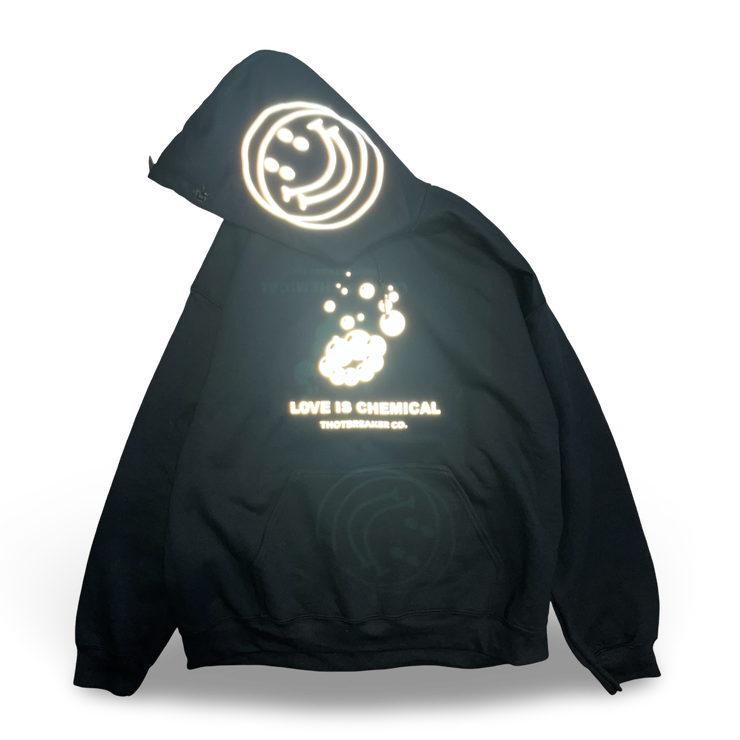 Chemical Nights reflective hoodie