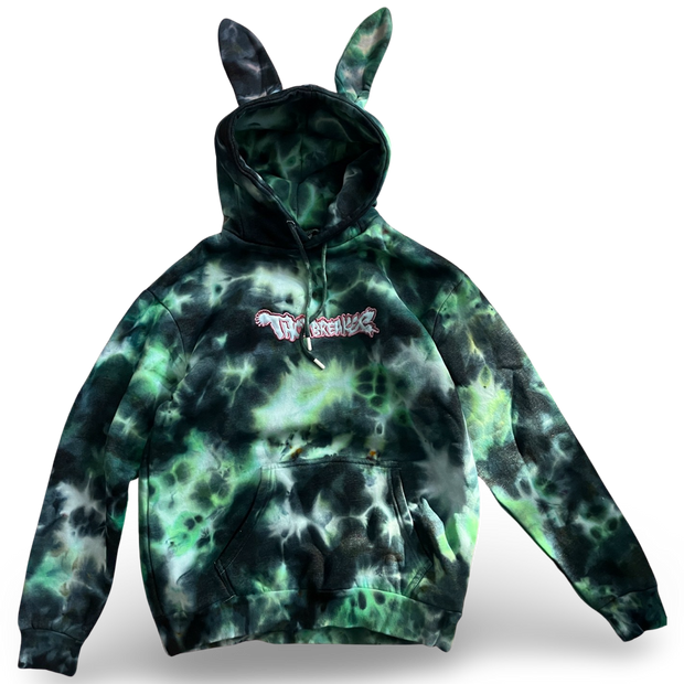 Aurora Borealis bunny hoodie