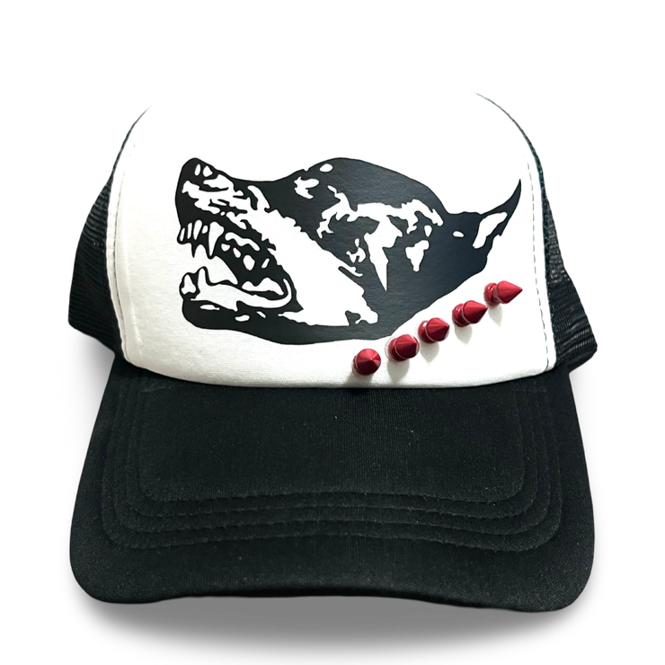 Spiked Doggo foam trucker hat