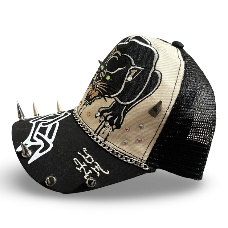 Destruction Cat: 1/1 Ed Hardy hat