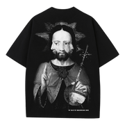 Trifacial Jesus heavyweight t-shirt