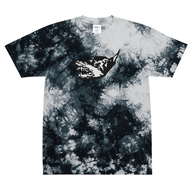 Dobermann tie-dye t-shirt