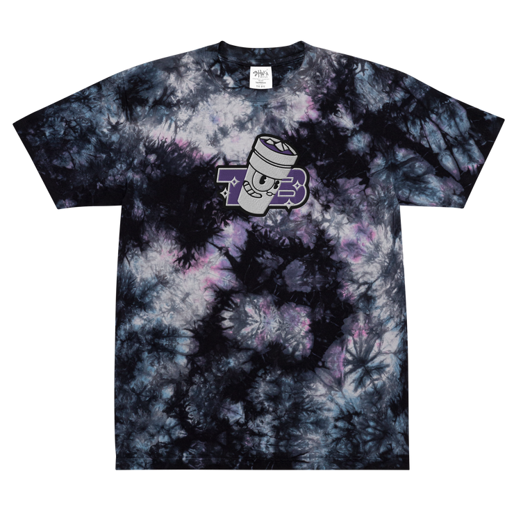 Grape Soda tie dye tee