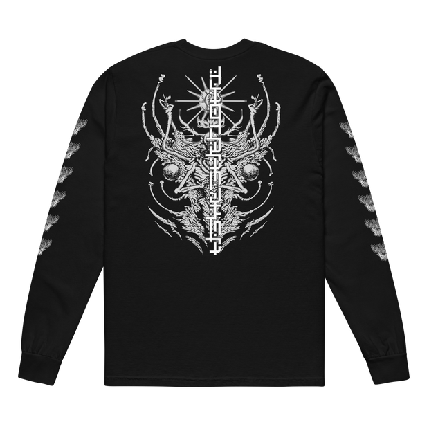 Mindflayer garment-dyed long-sleeve shirt