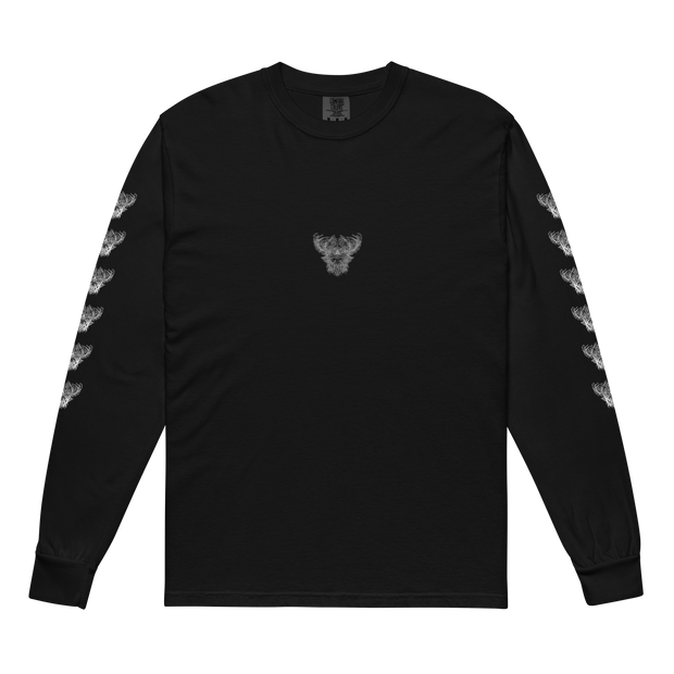 Mindflayer garment-dyed long-sleeve shirt