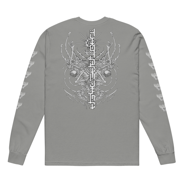 Mindflayer garment-dyed long-sleeve shirt