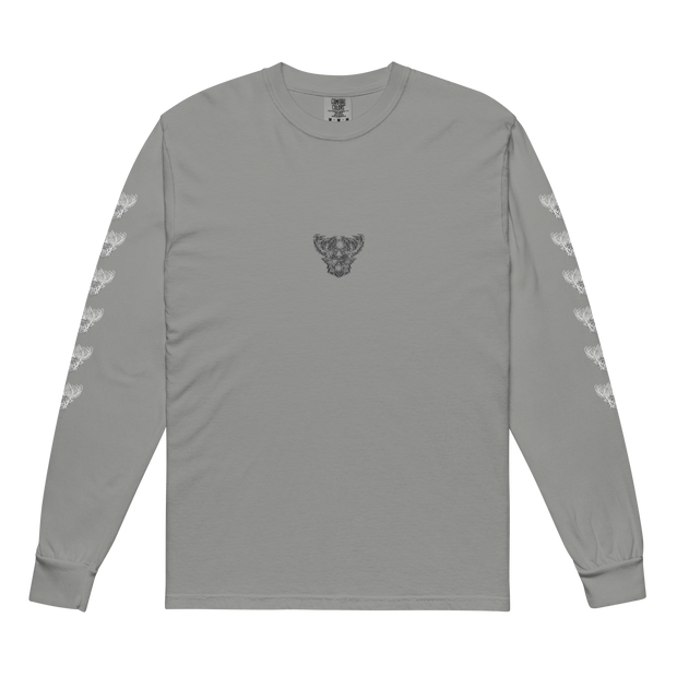 Mindflayer garment-dyed long-sleeve shirt