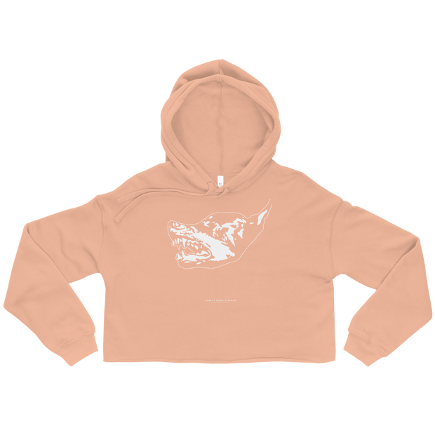 Dobermann crop hoodie