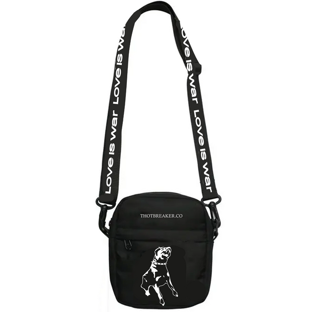 Love is War Doggy Cross-Body Bag